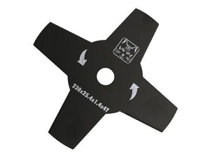 DISCO DISCHI TESTINE SAMURAI QUATTRO DENTI PER DECESPUGLIATORI