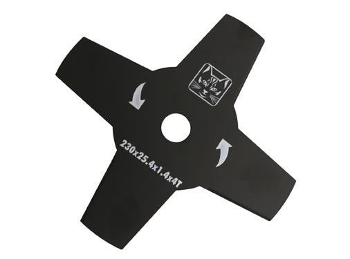 DISCO DISCHI TESTINE SAMURAI QUATTRO DENTI PER DECESPUGLIATORI