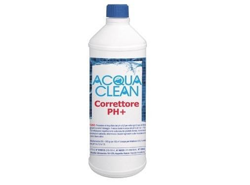 CORRETTORE LIQUIDO PH PER PISCINE INCREMENTATORE PH+ ACQUA CLEAN LT.1