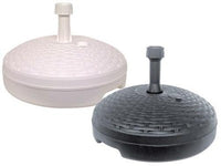 BASI BASE PER OMBRELLONI RATTAN IN RESINA CM.45X45 LT.22 ARREDO GIARDINO