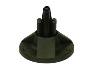 BASI BASE PER PALO SFERE GLOBO PER PALI 60 MM. ILLUMINAZIONE DA ESTERNO