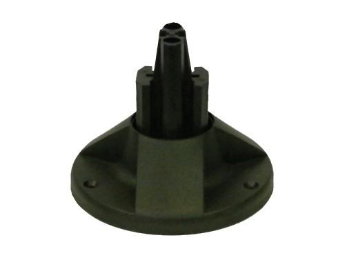 BASI BASE PER PALO SFERE GLOBO PER PALI 60 MM. ILLUMINAZIONE DA ESTERNO