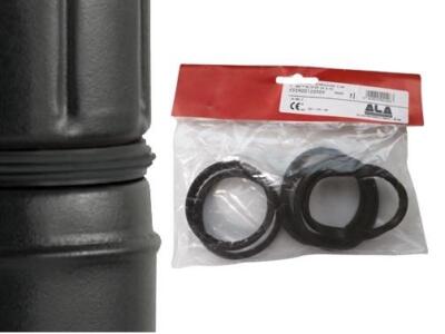 6PZ GUARNIZIONI DI TENUTA TUBI ALA PELLET ECO PER STUFE RISCALDAMENTO FUMISTERIA