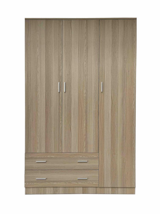 KIT ARMADIO SPACE 3 ANTE + 2 CASSETTI CM. 120X52X190H