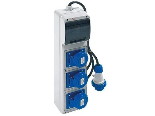 QUADRI QUADRO ELETTRICO INDUSTRIALE PORTATILE DA CANTIERE CEE ART.2260