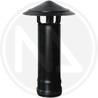 FUMAIOLO FISSO PER TUBO STUFA PELLET CM. 8 ALTEZZA CM. 21