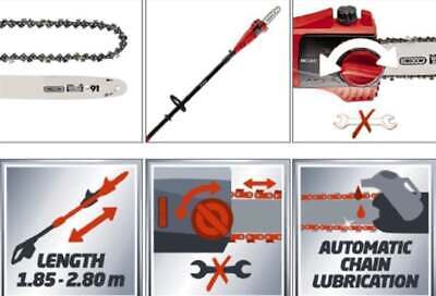 SVETTATOIO TELESCOPICO ELETTRICO POTATRICE EINHELL GC-EC 750 T KIT