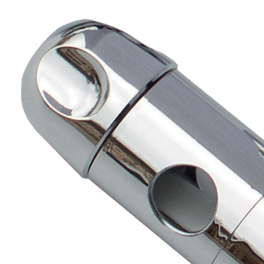 Centrale scorrevole per asta doccia tonda 18