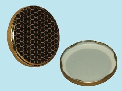 TAPPI TAPPO PER VASI VASETTO IN VETRO PER MIELE  mm. 82 CF. PEZZI 100