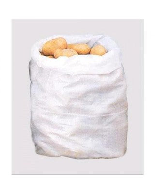 SACCO IN POLIPROPILENE BIANCO CAPACITA' 100KG CM.70X120 ORTAGGI E CEREALI PZ.100
