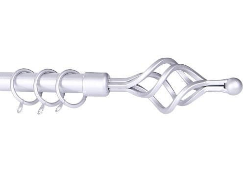 SCORRITENDA BRIXO ETRURIA SILVERAL SPIRAL BASTONE PER TENDE ARREDO CASA