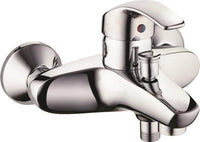 MISCELATORE RUBINETTO VASCA-DOCCIA ESTERNO IN OTTONE CROMATO TOP QUALITY