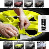 VERNICE SPRAY RIMOVIBILE AUTO MOTO CAR WRAPPING