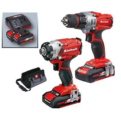 SET UTENSILI A BATTERIA TE-TK 18 (CD+CI) AVVITATORE IMPULSI + TRAPANO