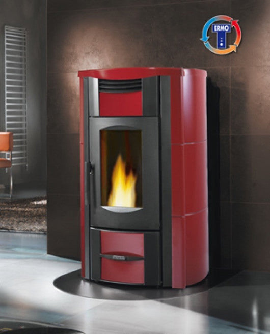 TERMOSTUFA A PELLET IDRO MARTA DAL ZOTTO 20,5 KW 540 MC BIANCA