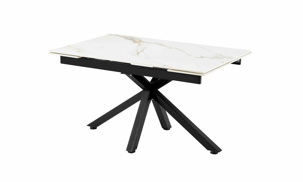 TAVOLO ALLUNGABILE STARSTORE CM. 140/200X90X76H TOP IN PIETRA CERAMICA