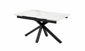 TAVOLO ALLUNGABILE STARSTORE CM. 140/200X90X76H TOP IN PIETRA CERAMICA