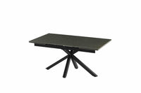 TAVOLO ALLUNGABILE STARSTORE CM. 140/200X90X76H TOP IN PIETRA CERAMICA