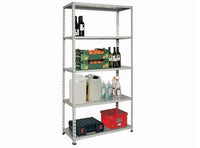 SCAFFALE METALLICO BRIXO GENIUS CM 180X90X40 SCAFFALI SCAFFALATURE METALLICHE