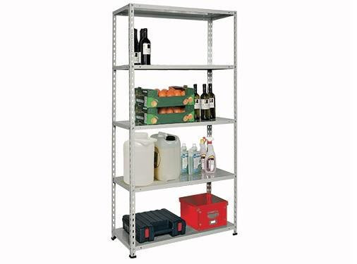 SCAFFALE METALLICO BRIXO GENIUS CM 180X90X40 SCAFFALI SCAFFALATURE METALLICHE