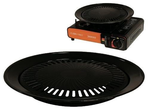 PIASTRE PISATRA DI COTTURA PER BARBECUE A GAS CUBA