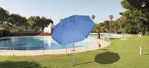 OMBRELLONI DA SPIAGGIA POLY BLU'  220 MM. OMBRELLONE SPIAGGIA MARE