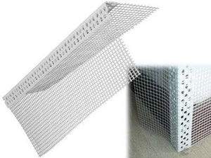 PARASPIGOLI IN PVC CON RETE H. 2,5MT SEZIONE 12X8 MM PACCO DA 75MT