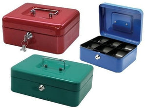 CASSETTA PORTAVALORI SICUREZZA CON CHIAVE DIVERSE MISURE
