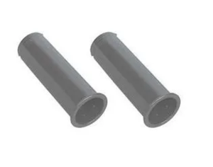 COPPIA DI MANOPOLE MANICO IN PLASTICA PER CARRIOLA