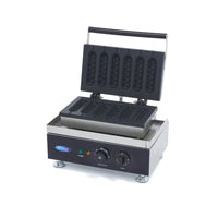 Piastra per Waffle - 6 Bastoncini - Corn Dogs - Modello a Diamante