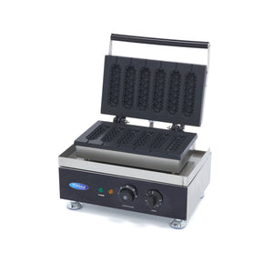 Piastra per Waffle - 6 Bastoncini - Corn Dogs - Modello a Diamante