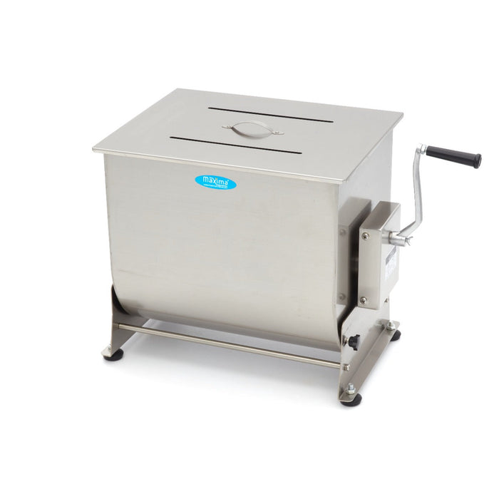 Miscelatore di Carne - 60L - 55kg di Carne - Vasca Inclinabile - Manuale