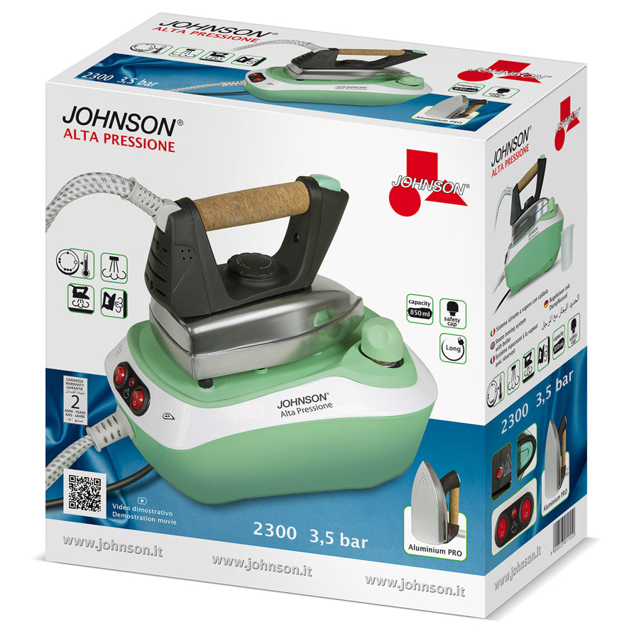 Sistema Stirante Vapore Alta Pressione 3.5 Bar Caldaia in Alluminio Professionale