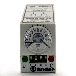 Relè temporizzatore multitensione Finder