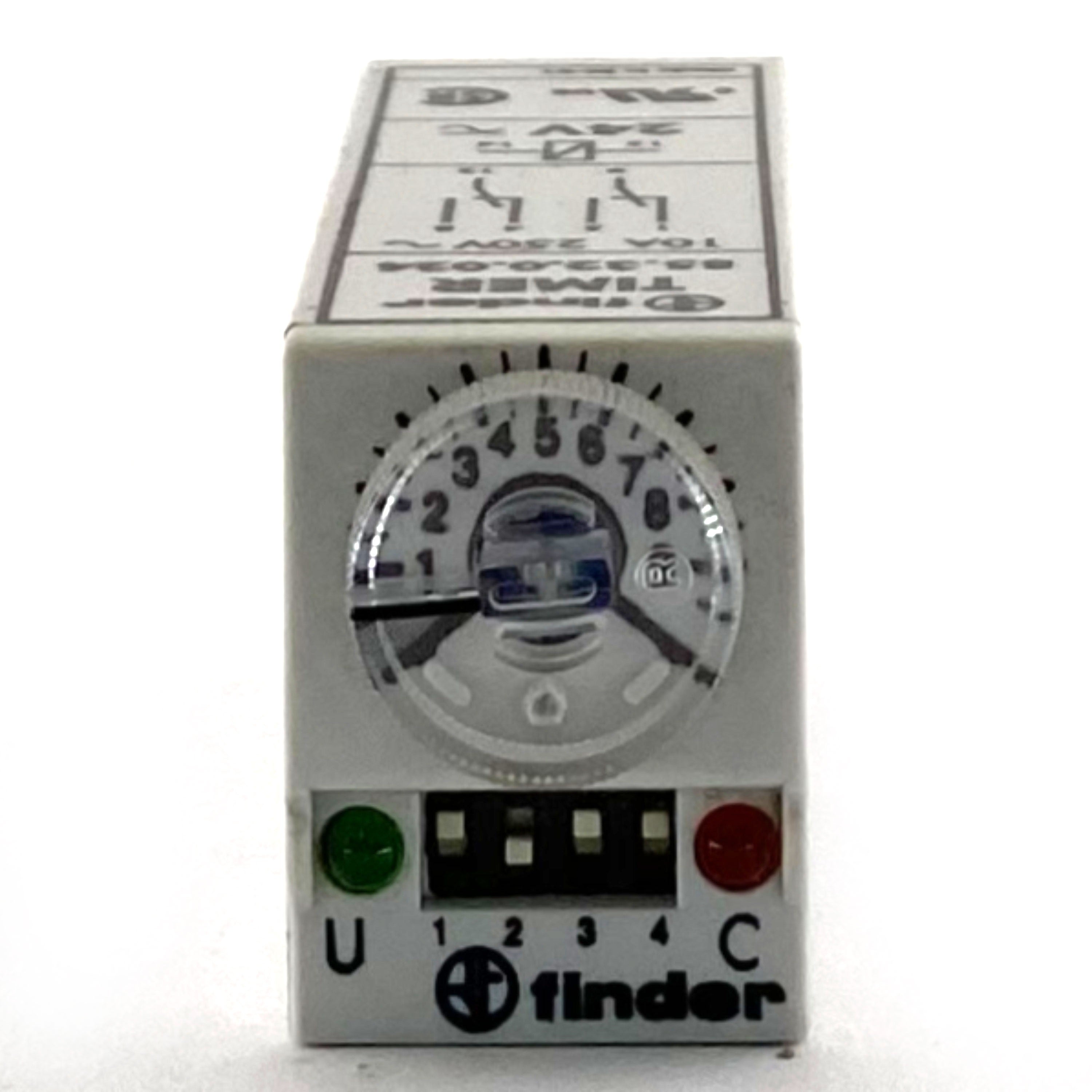 Relè temporizzatore multitensione Finder