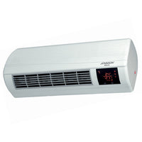 Termoventilatore da Presa Potenza 500W Elemento Riscaldante in Ceramica Temperatura Regolabile Display LED Timer Digitale