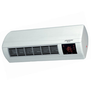 Termoventilatore da Presa Potenza 500W Elemento Riscaldante in Ceramica Temperatura Regolabile Display LED Timer Digitale