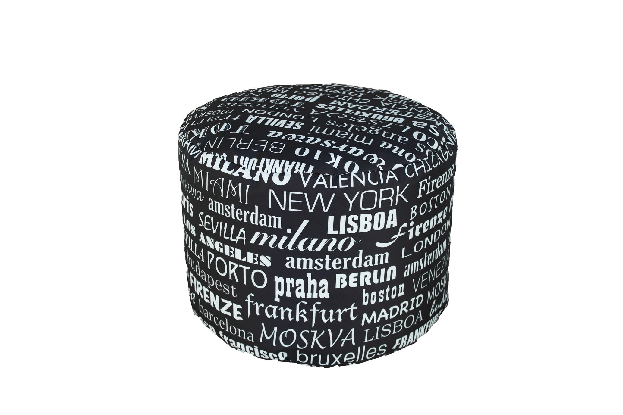 Pouf Big City impermeabili durevoli per esterni design moderno ideali per il relax in piscina