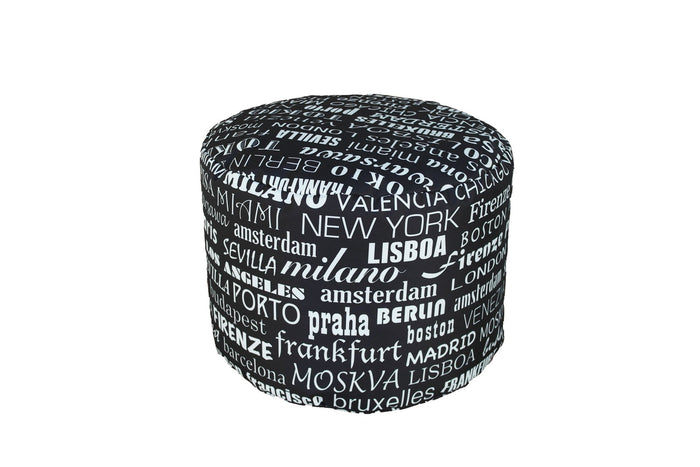 Pouf Big City impermeabili durevoli per esterni design moderno ideali per il relax in piscina