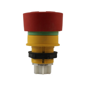 Pulsante emergenza D27 foro 16 NC+NO Aleyay