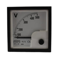 Voltmetro analogico 500V FAEM