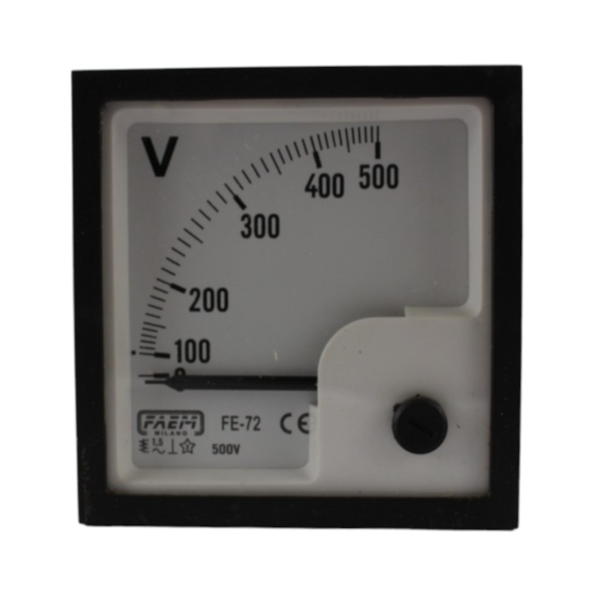 Voltmetro analogico 500V FAEM