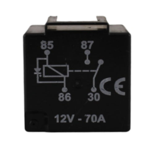 Relè con diodo 12V 70A faston 9,5 Aleyay