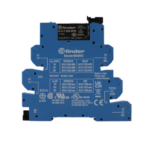 Relè modulo interfaccia 6A 24 VAC/VDC Finder