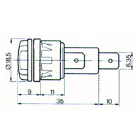 Portafusibile vetro 5 x 20 Aleyay