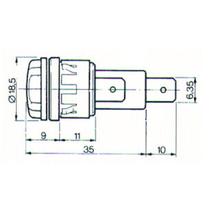 Portafusibile vetro 5 x 20 Aleyay