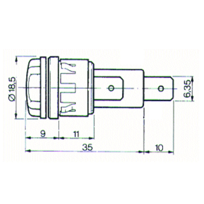 Portafusibile vetro 5 x 20 Aleyay