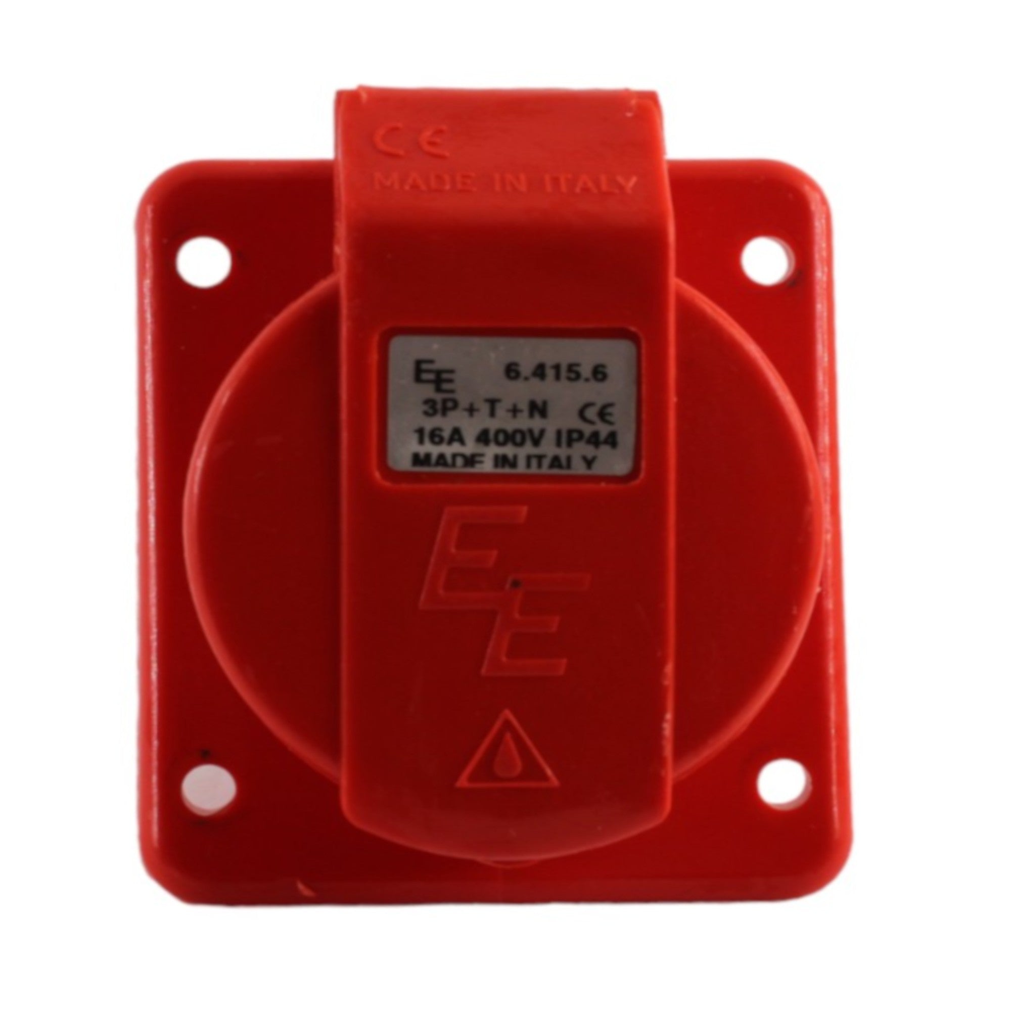 Presa inclinata 16A 3P+T+N 400V IP44 Aleyay