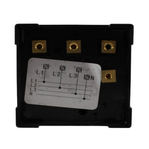 Voltmetro analogico 90gradi FE.72 500VAC + commutatore di fase Re.val.co