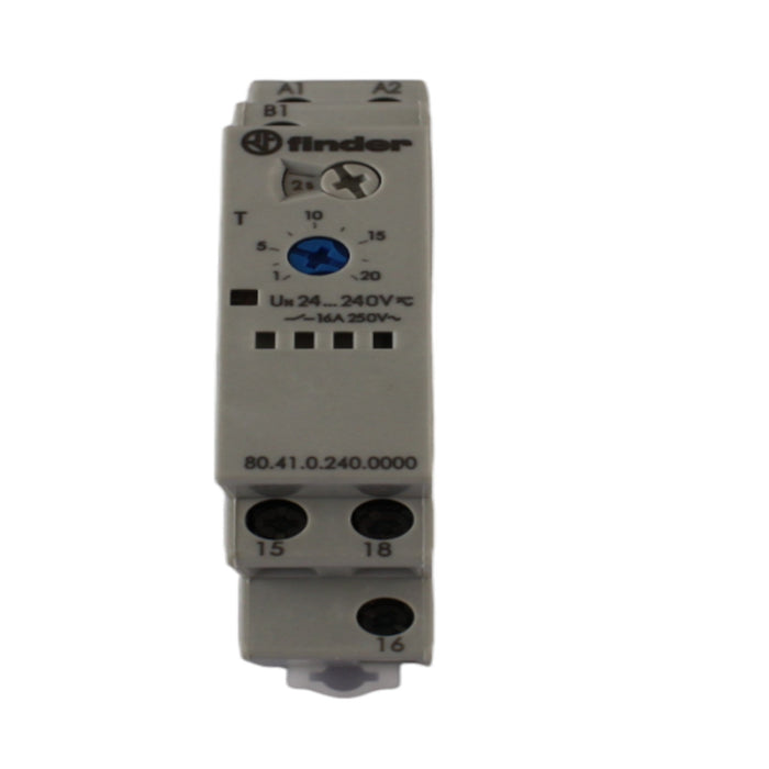 Temporizzatore asimmetrico multitensione 16A 1NO FINDER